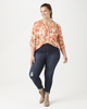 Demi Button Down Floral Blouse - thumbnail