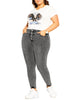 Arva Exposed Button Jean - thumbnail