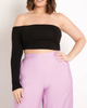 Imani One Sleeve Bandeau Top - thumbnail
