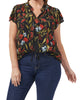 Mia Flutter Sleeve Blouse - thumbnail