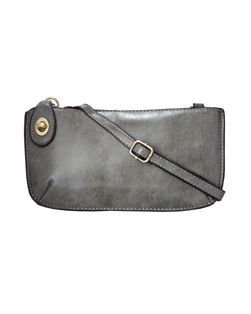 Sonia Crossbody Wristlet Bag | Charcoal Grey