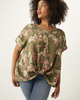 Paula Twist Front Blouse - thumbnail