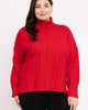 Tara Ribbed Turtleneck Sweater - thumbnail