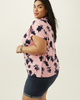 Sylvia Printed Short Sleeve Top - thumbnail