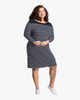 Striped Shift Dress - thumbnail