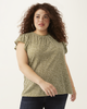 Fiona Jersey Printed Top - thumbnail