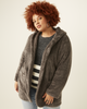 Jessica Fleece Hooded Cardigan - thumbnail