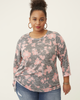 Morgan Three-Quarter Sleeve Side Tie Top - thumbnail