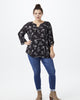 Garcelle Three-Quarter Sleeve Blouse - thumbnail