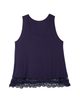 Eva Laced Hem Knit Tank - thumbnail