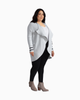 Daisy Asymmetrical Zip Cardigan - thumbnail