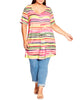 Livvy Pleated Front Tunic - thumbnail