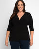 Shanna Faux-Wrap Top - thumbnail