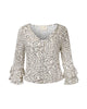 Martha Ruffle-Sleeve Top - thumbnail