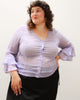 Martha Ruffle-Sleeve Top - thumbnail