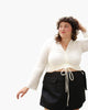 Megan Ruched Knit Top - thumbnail