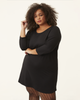 Carmen Criss-Cross Back Knit Dress - thumbnail