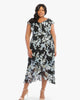 Linnette Ruffled Midi Dress - thumbnail