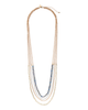Bex Acrylic and Glass Beaded Necklace - thumbnail