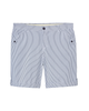 Warsaw Seersucker Bermuda Shorts with Rolled Cuff - thumbnail