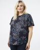 Amelia Short-Sleeved Ruffled Top - thumbnail