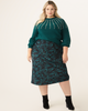 Patti Abstract-Print Midi Skirt - thumbnail