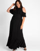 Melanie Cold-Shoulder Maxi Dress - thumbnail