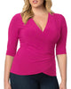 Shanna Faux-Wrap Top - thumbnail