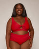 Stella Ruched High-Waist Bottoms - thumbnail