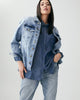 Martha Raw-Hem Denim Jacket - thumbnail