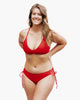 Kasey Lace-Up Bikini Bottoms - thumbnail