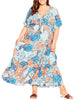 Brinley Tie Front Maxi Dress - thumbnail