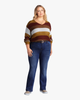London Long-Sleeve Striped Sweater - thumbnail