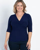 Shanna Faux-Wrap Top - thumbnail