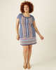 Alexis Printed Shift Dress - thumbnail