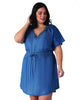 Ember Frayed Hem Dress - thumbnail