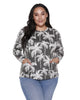 Palm Tree-Print Crew-Neck Tee - thumbnail