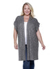 Doman-Sleeve Boyfriend Cardigan - thumbnail
