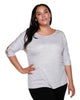 Embellished Boat Neck Top - thumbnail