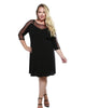 Mesh A-Line Dress - thumbnail