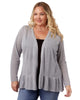 Ruffle-Hem Cardigan - thumbnail