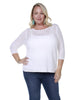 Embellished Mesh Top - thumbnail