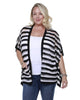 Sheer Striped Cardigan - thumbnail