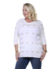 Striped Grommet Sweater - thumbnail