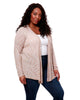 Printed Tie-Front Cardigan - thumbnail