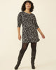Carmen Criss-Cross Back Knit Dress - thumbnail