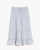 Stripe Tiered Maxi Skirt - thumbnail
