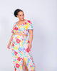 Peaches & Herb Crop Top and Skirt Set - thumbnail