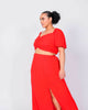 Rene Angela Crop Top and Skirt Set - thumbnail