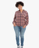 Makena Plaid Western Shirt - thumbnail